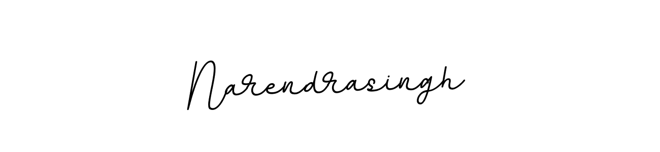 Make a beautiful signature design for name Narendrasingh. With this signature (BallpointsItalic-DORy9) style, you can create a handwritten signature for free. Narendrasingh signature style 11 images and pictures png