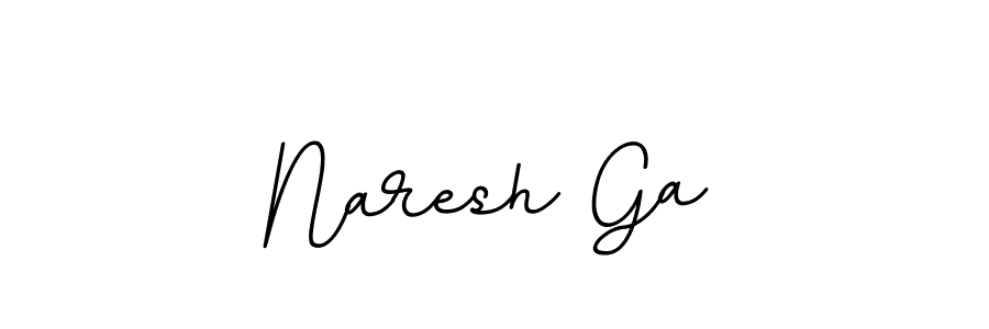 Create a beautiful signature design for name Naresh Ga. With this signature (BallpointsItalic-DORy9) fonts, you can make a handwritten signature for free. Naresh Ga signature style 11 images and pictures png