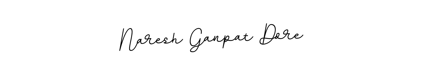 Make a beautiful signature design for name Naresh Ganpat Dore. With this signature (BallpointsItalic-DORy9) style, you can create a handwritten signature for free. Naresh Ganpat Dore signature style 11 images and pictures png