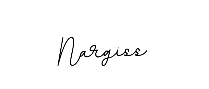 Nargiss stylish signature style. Best Handwritten Sign (BallpointsItalic-DORy9) for my name. Handwritten Signature Collection Ideas for my name Nargiss. Nargiss signature style 11 images and pictures png