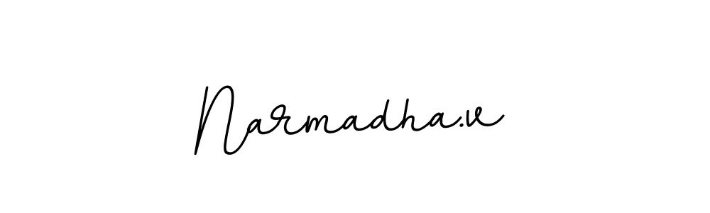 How to make Narmadha.v signature? BallpointsItalic-DORy9 is a professional autograph style. Create handwritten signature for Narmadha.v name. Narmadha.v signature style 11 images and pictures png