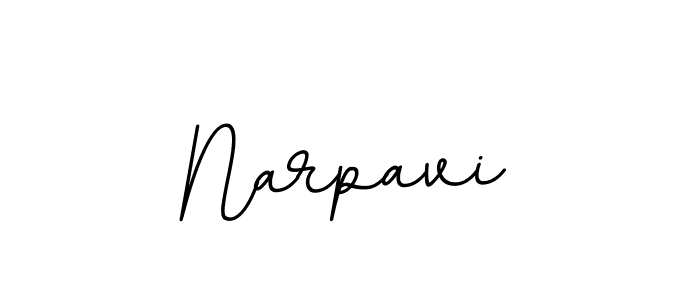 Use a signature maker to create a handwritten signature online. With this signature software, you can design (BallpointsItalic-DORy9) your own signature for name Narpavi. Narpavi signature style 11 images and pictures png