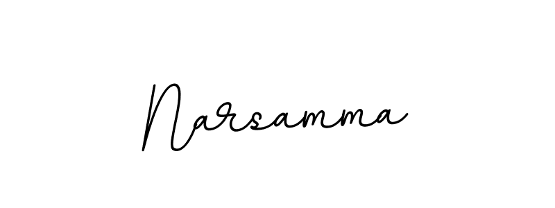 Make a beautiful signature design for name Narsamma. With this signature (BallpointsItalic-DORy9) style, you can create a handwritten signature for free. Narsamma signature style 11 images and pictures png
