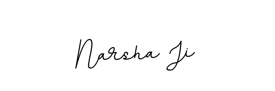 You should practise on your own different ways (BallpointsItalic-DORy9) to write your name (Narsha Ji) in signature. don't let someone else do it for you. Narsha Ji signature style 11 images and pictures png