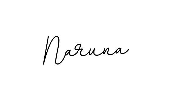 Naruna stylish signature style. Best Handwritten Sign (BallpointsItalic-DORy9) for my name. Handwritten Signature Collection Ideas for my name Naruna. Naruna signature style 11 images and pictures png