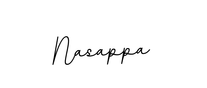 Make a beautiful signature design for name Nasappa. With this signature (BallpointsItalic-DORy9) style, you can create a handwritten signature for free. Nasappa signature style 11 images and pictures png