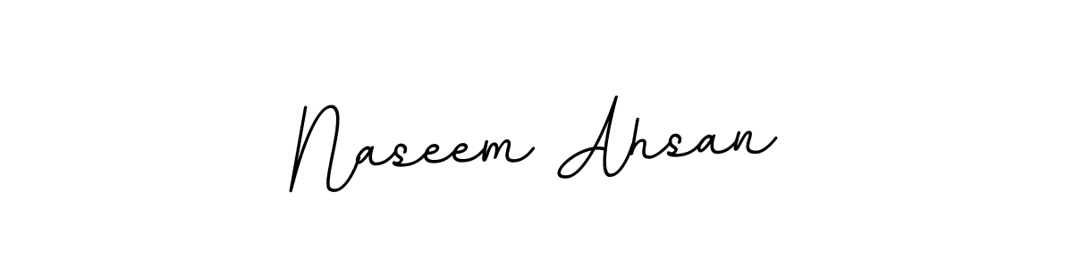 Make a beautiful signature design for name Naseem Ahsan. Use this online signature maker to create a handwritten signature for free. Naseem Ahsan signature style 11 images and pictures png
