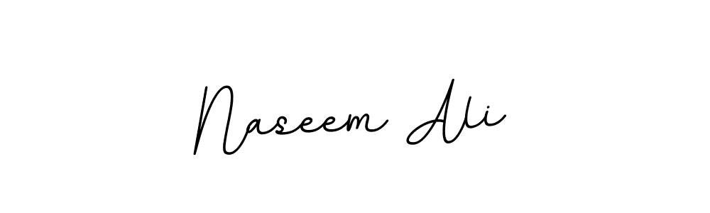 Design your own signature with our free online signature maker. With this signature software, you can create a handwritten (BallpointsItalic-DORy9) signature for name Naseem Ali. Naseem Ali signature style 11 images and pictures png