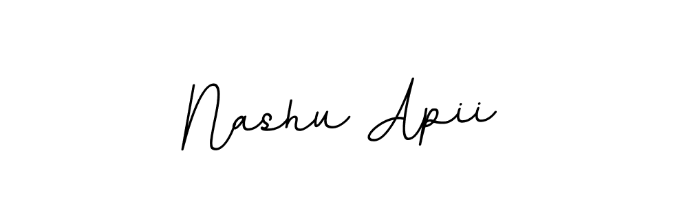 Make a beautiful signature design for name Nashu Apii. Use this online signature maker to create a handwritten signature for free. Nashu Apii signature style 11 images and pictures png