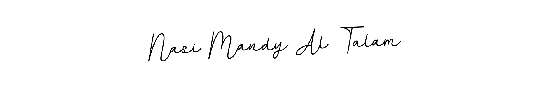 Nasi Mandy Al Talam stylish signature style. Best Handwritten Sign (BallpointsItalic-DORy9) for my name. Handwritten Signature Collection Ideas for my name Nasi Mandy Al Talam. Nasi Mandy Al Talam signature style 11 images and pictures png