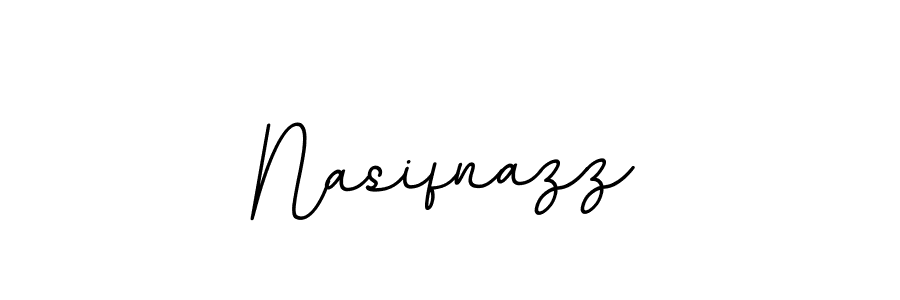 Nasifnazz stylish signature style. Best Handwritten Sign (BallpointsItalic-DORy9) for my name. Handwritten Signature Collection Ideas for my name Nasifnazz. Nasifnazz signature style 11 images and pictures png