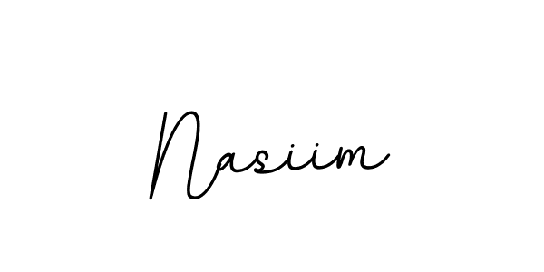 Also You can easily find your signature by using the search form. We will create Nasiim name handwritten signature images for you free of cost using BallpointsItalic-DORy9 sign style. Nasiim signature style 11 images and pictures png