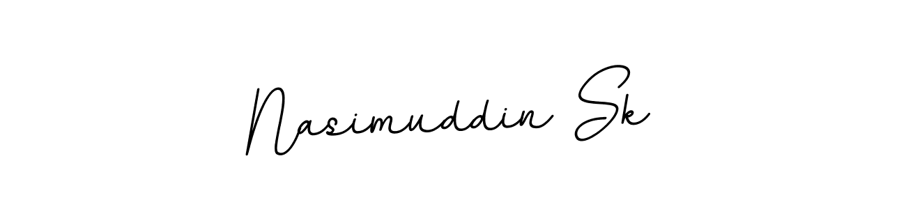 Make a beautiful signature design for name Nasimuddin Sk. With this signature (BallpointsItalic-DORy9) style, you can create a handwritten signature for free. Nasimuddin Sk signature style 11 images and pictures png