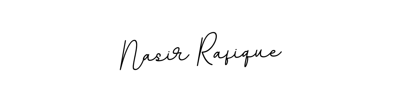 The best way (BallpointsItalic-DORy9) to make a short signature is to pick only two or three words in your name. The name Nasir Rafique include a total of six letters. For converting this name. Nasir Rafique signature style 11 images and pictures png