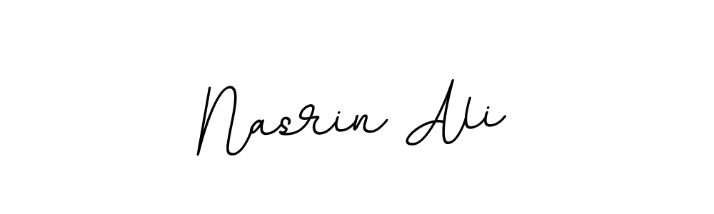 The best way (BallpointsItalic-DORy9) to make a short signature is to pick only two or three words in your name. The name Nasrin Ali include a total of six letters. For converting this name. Nasrin Ali signature style 11 images and pictures png