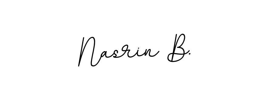 Similarly BallpointsItalic-DORy9 is the best handwritten signature design. Signature creator online .You can use it as an online autograph creator for name Nasrin B.. Nasrin B. signature style 11 images and pictures png