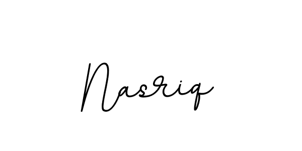 It looks lik you need a new signature style for name Nasriq. Design unique handwritten (BallpointsItalic-DORy9) signature with our free signature maker in just a few clicks. Nasriq signature style 11 images and pictures png