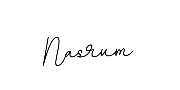 Similarly BallpointsItalic-DORy9 is the best handwritten signature design. Signature creator online .You can use it as an online autograph creator for name Nasrum. Nasrum signature style 11 images and pictures png