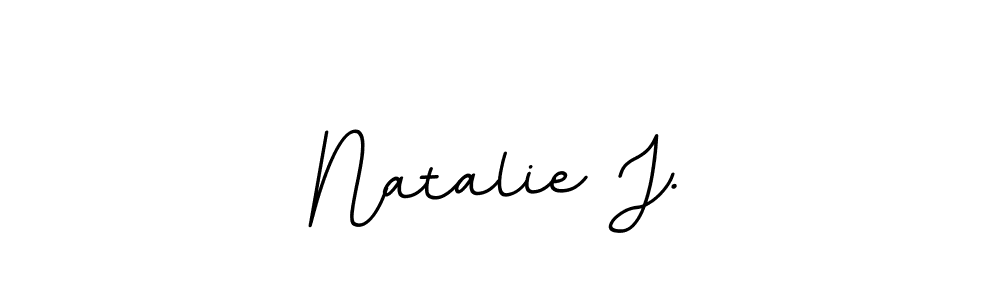 Also we have Natalie J. name is the best signature style. Create professional handwritten signature collection using BallpointsItalic-DORy9 autograph style. Natalie J. signature style 11 images and pictures png