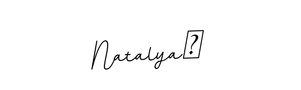 Also we have Natalya⋆ name is the best signature style. Create professional handwritten signature collection using BallpointsItalic-DORy9 autograph style. Natalya⋆ signature style 11 images and pictures png