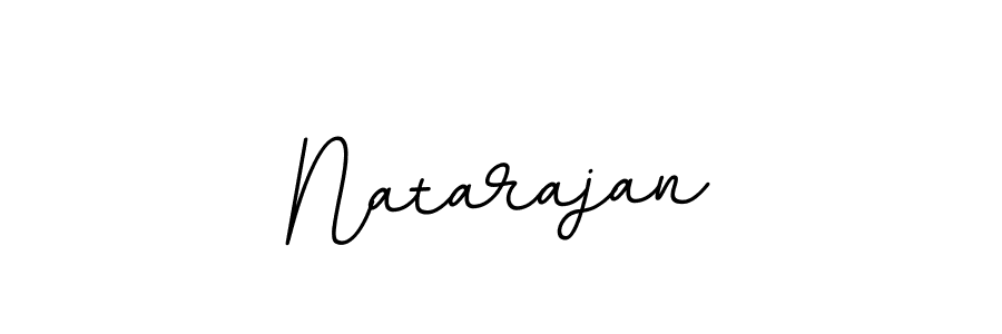 Make a beautiful signature design for name Natarajan. With this signature (BallpointsItalic-DORy9) style, you can create a handwritten signature for free. Natarajan signature style 11 images and pictures png