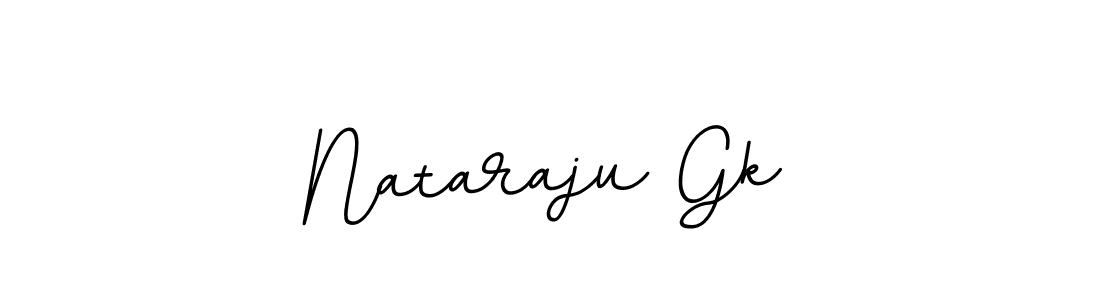 Make a beautiful signature design for name Nataraju Gk. With this signature (BallpointsItalic-DORy9) style, you can create a handwritten signature for free. Nataraju Gk signature style 11 images and pictures png