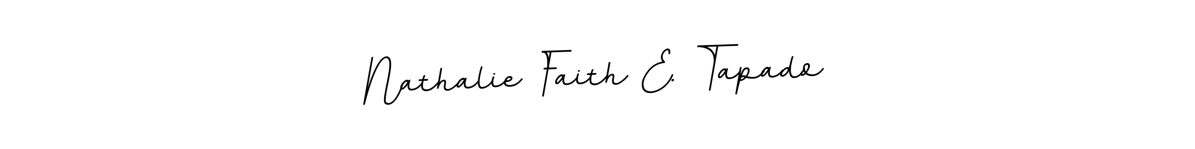 Best and Professional Signature Style for Nathalie Faith E. Tapado. BallpointsItalic-DORy9 Best Signature Style Collection. Nathalie Faith E. Tapado signature style 11 images and pictures png