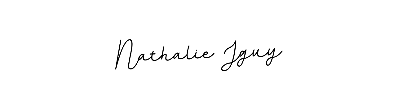 The best way (BallpointsItalic-DORy9) to make a short signature is to pick only two or three words in your name. The name Nathalie Jguy include a total of six letters. For converting this name. Nathalie Jguy signature style 11 images and pictures png