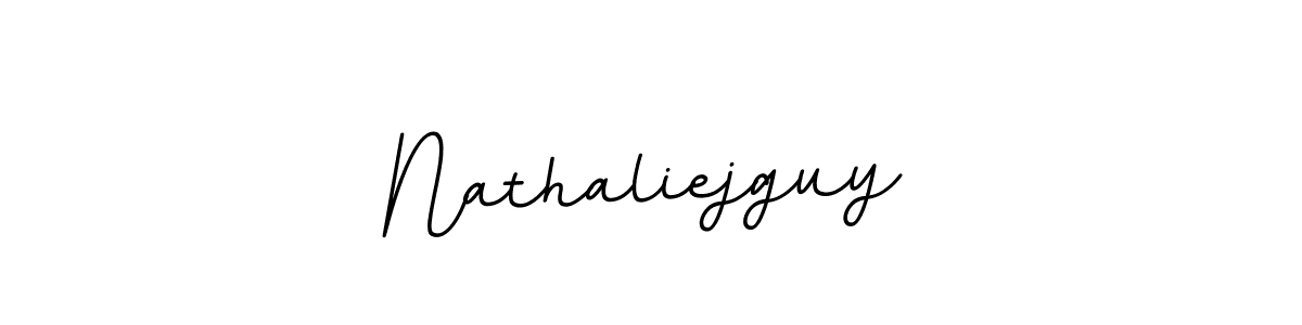 Similarly BallpointsItalic-DORy9 is the best handwritten signature design. Signature creator online .You can use it as an online autograph creator for name Nathaliejguy. Nathaliejguy signature style 11 images and pictures png