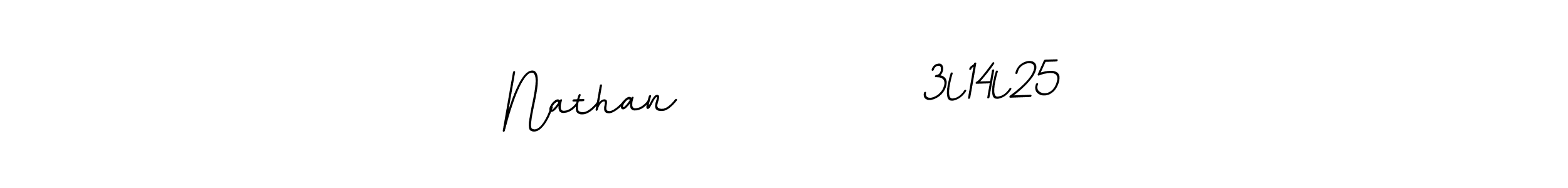 Also You can easily find your signature by using the search form. We will create Nathan            3l14l25 name handwritten signature images for you free of cost using BallpointsItalic-DORy9 sign style. Nathan            3l14l25 signature style 11 images and pictures png