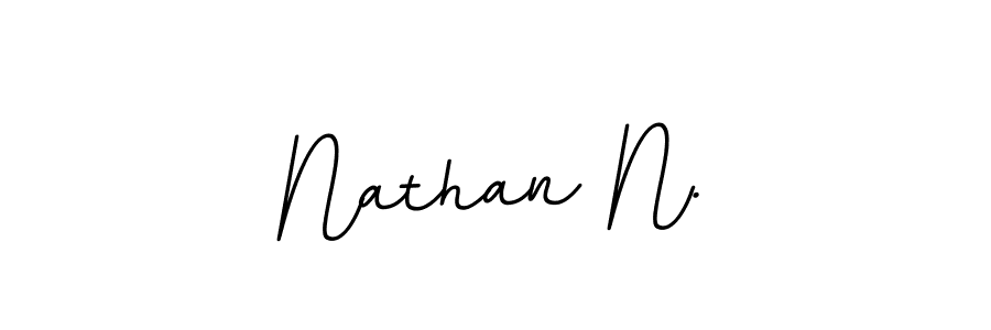 Also we have Nathan N. name is the best signature style. Create professional handwritten signature collection using BallpointsItalic-DORy9 autograph style. Nathan N. signature style 11 images and pictures png