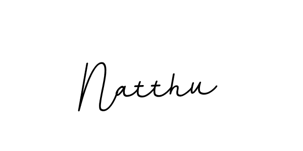 Design your own signature with our free online signature maker. With this signature software, you can create a handwritten (BallpointsItalic-DORy9) signature for name Natthu. Natthu signature style 11 images and pictures png