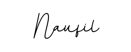 You should practise on your own different ways (BallpointsItalic-DORy9) to write your name (Naufil) in signature. Don't let someone else do it for you. Naufil signature style 11 images and pictures png