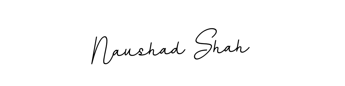 Make a beautiful signature design for name Naushad Shah. Use this online signature maker to create a handwritten signature for free. Naushad Shah signature style 11 images and pictures png