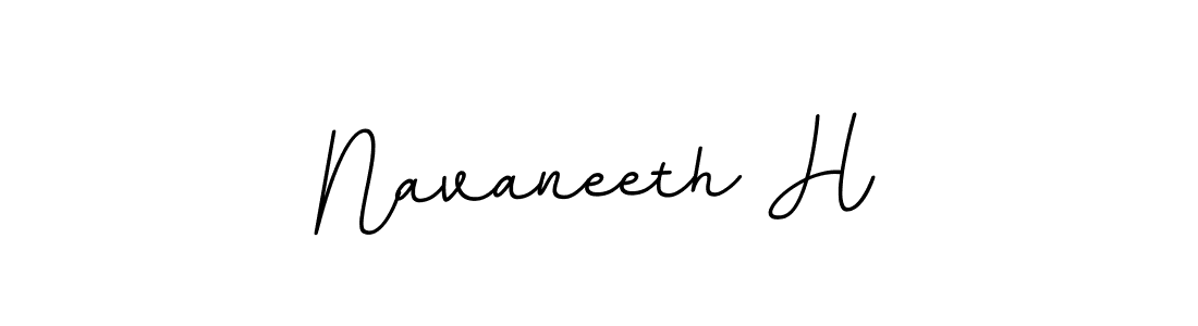 if you are searching for the best signature style for your name Navaneeth H. so please give up your signature search. here we have designed multiple signature styles  using BallpointsItalic-DORy9. Navaneeth H signature style 11 images and pictures png