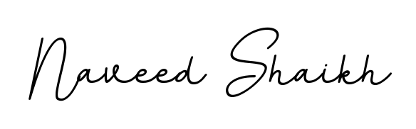 Give your name Naveed Shaikh an exquisite flair with the BallpointsItalic-DORy9 script font. Ideal for contracts, resumes, and formal letterheads. Naveed Shaikh signature style 11 images and pictures png
