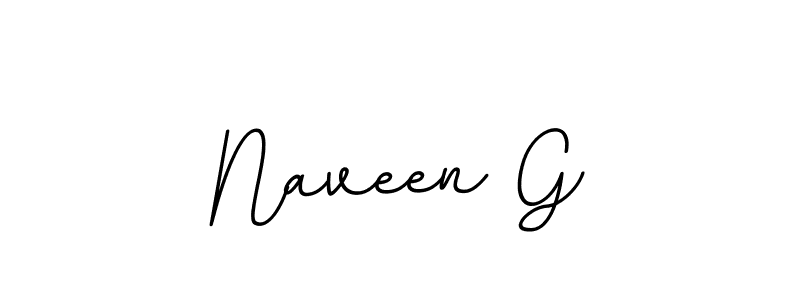 Also we have Naveen G name is the best signature style. Create professional handwritten signature collection using BallpointsItalic-DORy9 autograph style. Naveen G signature style 11 images and pictures png