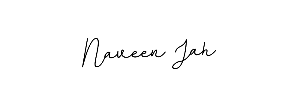 The best way (BallpointsItalic-DORy9) to make a short signature is to pick only two or three words in your name. The name Naveen Jah include a total of six letters. For converting this name. Naveen Jah signature style 11 images and pictures png