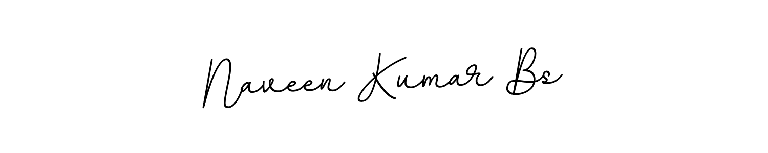 Naveen Kumar Bs stylish signature style. Best Handwritten Sign (BallpointsItalic-DORy9) for my name. Handwritten Signature Collection Ideas for my name Naveen Kumar Bs. Naveen Kumar Bs signature style 11 images and pictures png