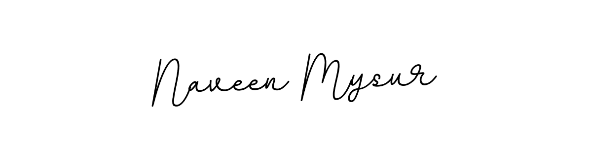 Create a beautiful signature design for name Naveen Mysur. With this signature (BallpointsItalic-DORy9) fonts, you can make a handwritten signature for free. Naveen Mysur signature style 11 images and pictures png