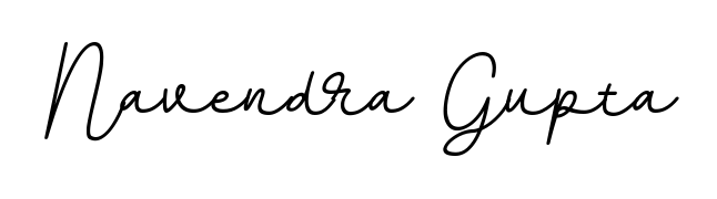 Create your official email sign-off with Navendra Gupta name in BallpointsItalic-DORy9 style. Crisp, clean, and perfectly legible across all screens. Navendra Gupta signature style 11 images and pictures png
