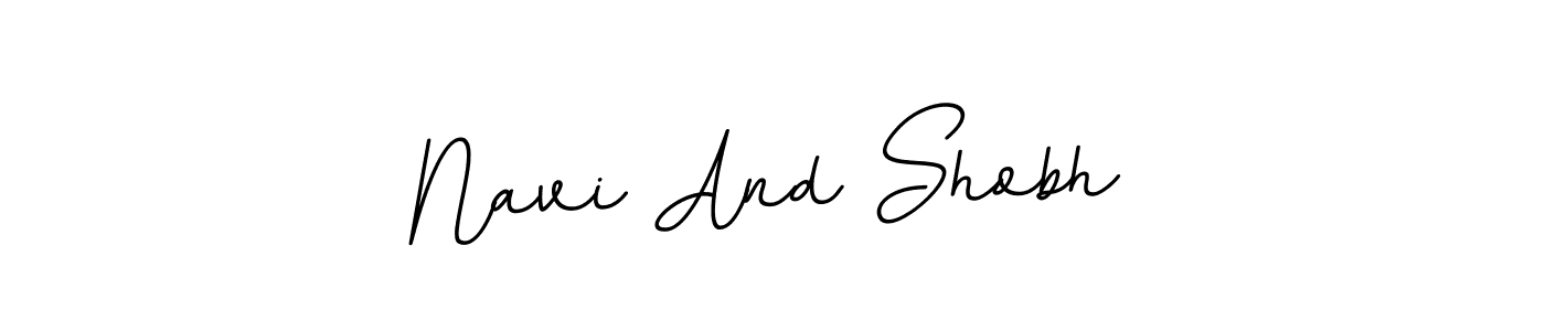 It looks lik you need a new signature style for name Navi And Shobh. Design unique handwritten (BallpointsItalic-DORy9) signature with our free signature maker in just a few clicks. Navi And Shobh signature style 11 images and pictures png