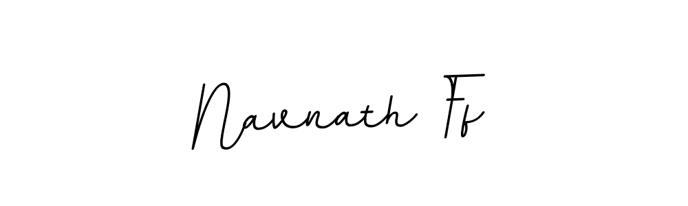 How to make Navnath Ff name signature. Use BallpointsItalic-DORy9 style for creating short signs online. This is the latest handwritten sign. Navnath Ff signature style 11 images and pictures png