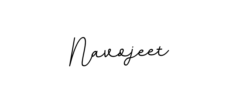 Navojeet stylish signature style. Best Handwritten Sign (BallpointsItalic-DORy9) for my name. Handwritten Signature Collection Ideas for my name Navojeet. Navojeet signature style 11 images and pictures png