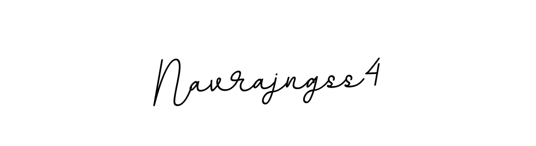 Design your own signature with our free online signature maker. With this signature software, you can create a handwritten (BallpointsItalic-DORy9) signature for name Navrajngss4. Navrajngss4 signature style 11 images and pictures png