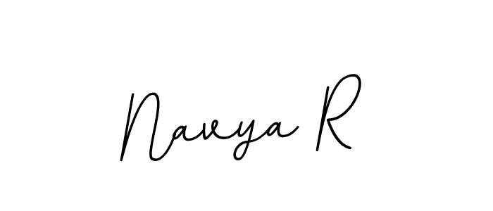 You should practise on your own different ways (BallpointsItalic-DORy9) to write your name (Navya R) in signature. don't let someone else do it for you. Navya R signature style 11 images and pictures png