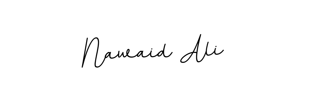 Make a beautiful signature design for name Nawaid Ali. With this signature (BallpointsItalic-DORy9) style, you can create a handwritten signature for free. Nawaid Ali signature style 11 images and pictures png