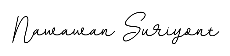 Make your name Nawawan Suriyont memorable on every contract using BallpointsItalic-DORy9 autograph style. Instant transparent background export available. Nawawan Suriyont signature style 11 images and pictures png