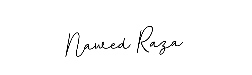 The best way (BallpointsItalic-DORy9) to make a short signature is to pick only two or three words in your name. The name Nawed Raza include a total of six letters. For converting this name. Nawed Raza signature style 11 images and pictures png