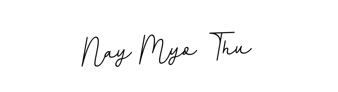 Also You can easily find your signature by using the search form. We will create Nay Myo Thu name handwritten signature images for you free of cost using BallpointsItalic-DORy9 sign style. Nay Myo Thu signature style 11 images and pictures png